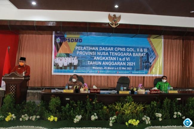 Sekda NTB : ASN  Harus Menjadi Motivator Dalam Penegakan Prokes
